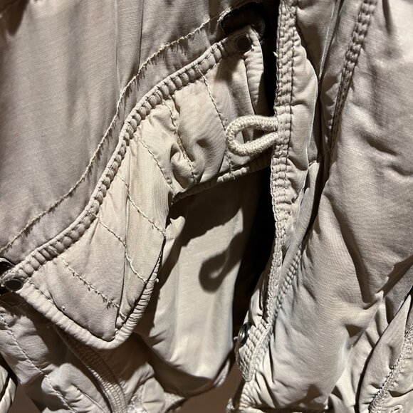Triple Five Soul Hooded Winter Jacket    Tan Beige Brown   Vintage – Circa 2003 - Picture 12 of 13